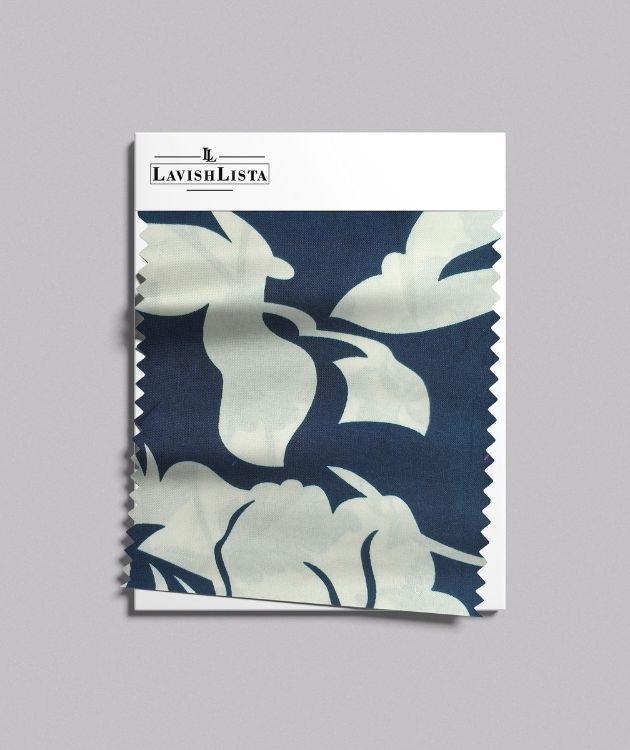 rayon fabric with floral print