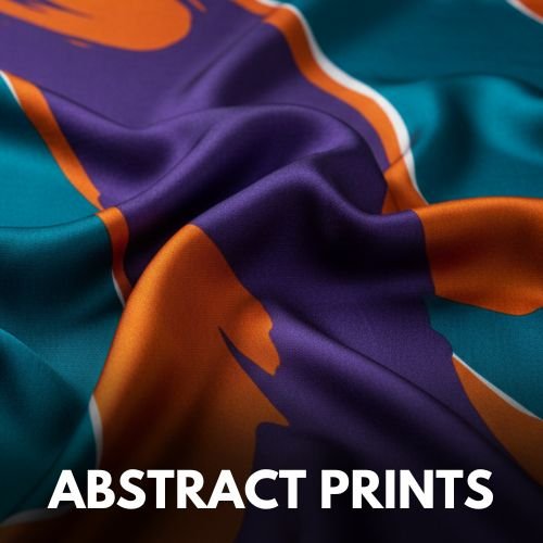 Abstract Printed fabric