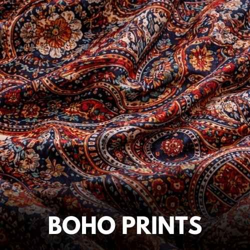 Boho Printed fabric