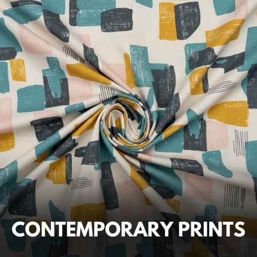 Contemporary Printed fabric
