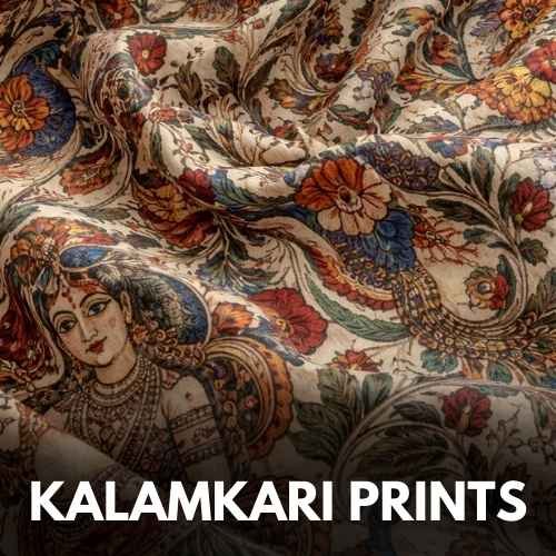 Kalamkari Printed fabric