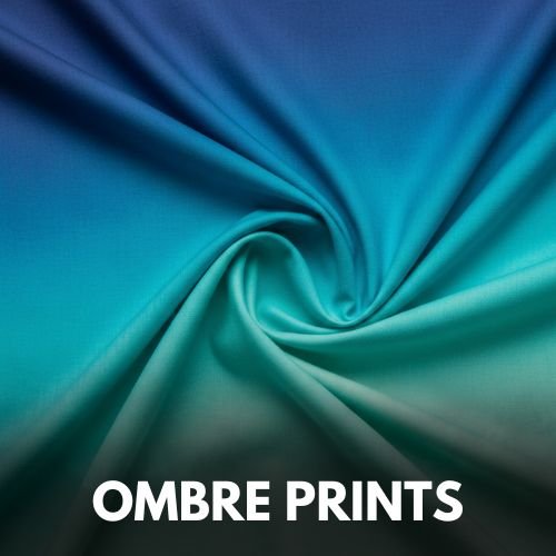 Ombre printed Fabric